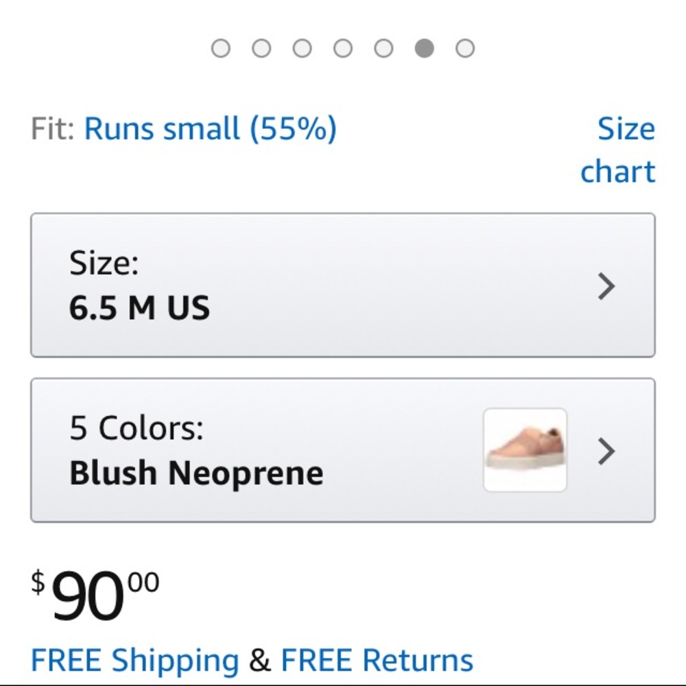 SOLD Dolce Vita Blush Neoprene Sneakers Size 6.5 - Picture 5 of 6
